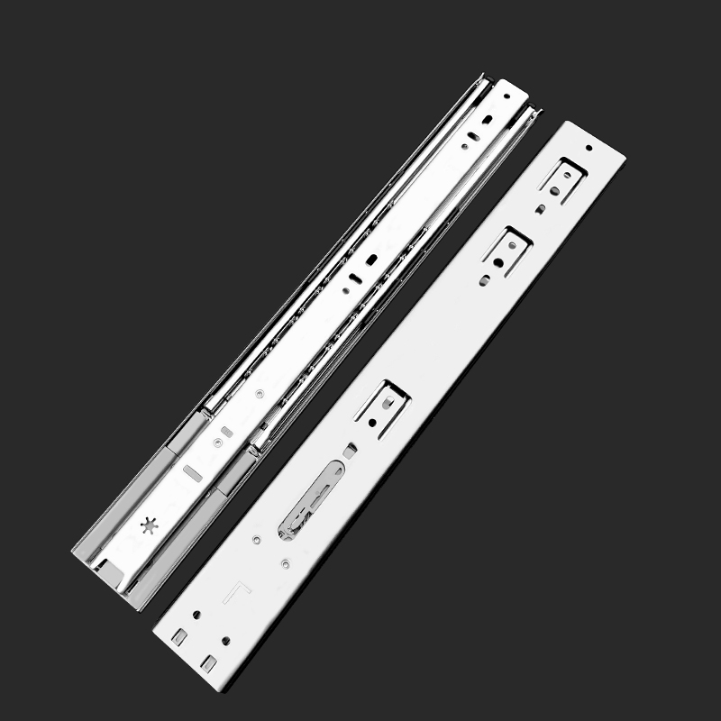 51寬阻尼重型三節(jié)鋼珠滑軌E1551